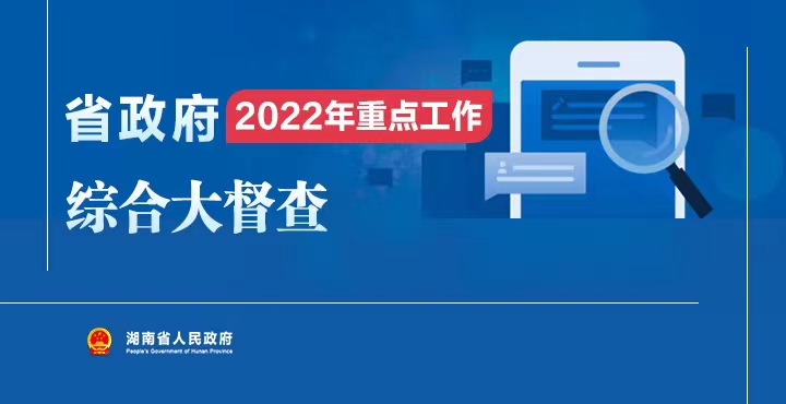 专栏|省政府2022年重点工作综合大督查