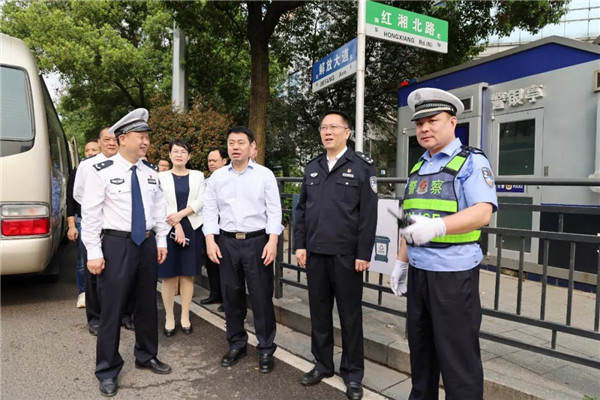 衡阳市人大常委会专题调研市公安局推进城乡治理标准化工作2