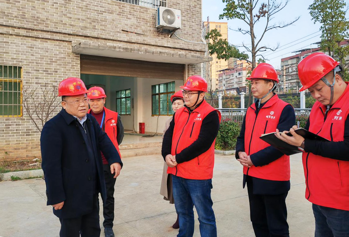 衡阳市人民政府门户网站-强化隐患排查 筑牢安全防线 ——市水利局深入市城市防洪管理处督查安全生产工作