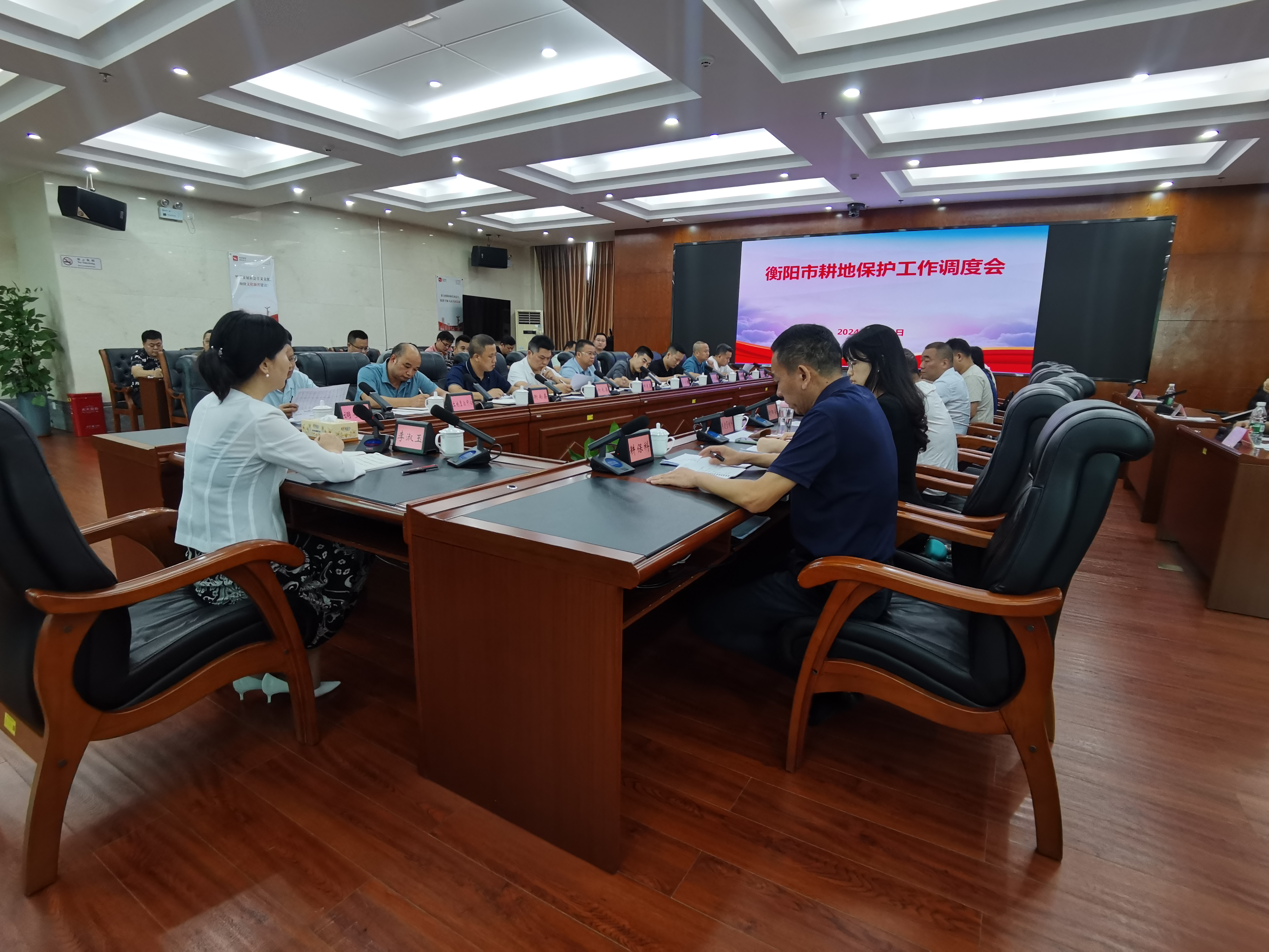 衡阳市自然资源和规划局召开耕地保护工作调度会