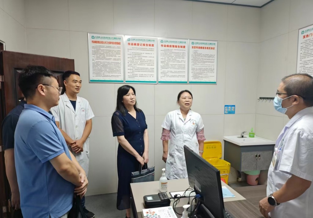 省民政厅老龄工作处来衡开展老年认知障碍照护友好社区建设点现场评审