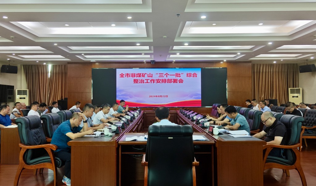 衡阳部署推进非煤矿山“三个一批”综合整治工作