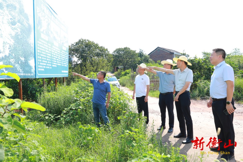 [衡山县] 戴新贤调研重点项目建设时强调：攻坚克难将各重点项目建成建好 展示大美衡山魅力