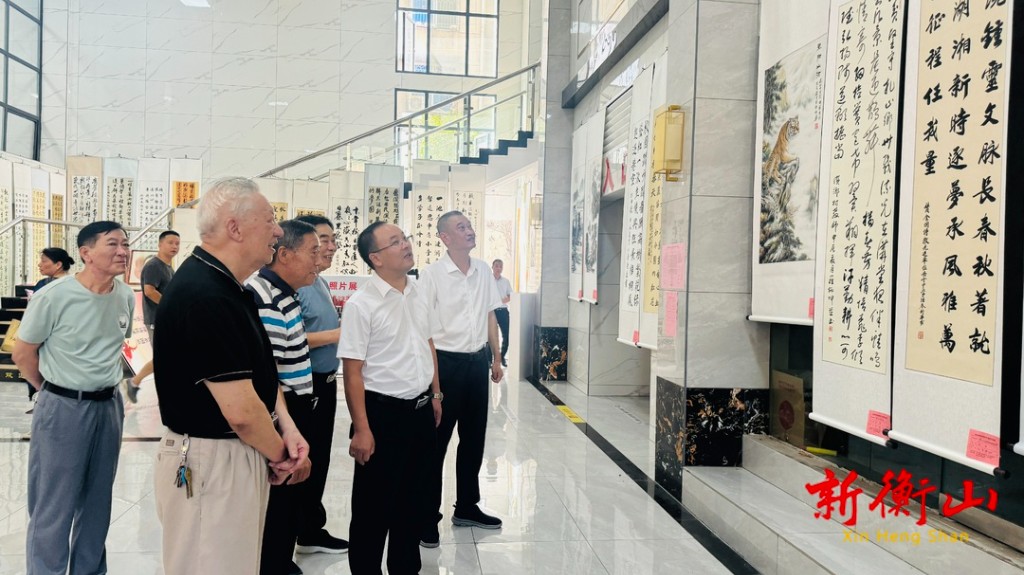 [衡山县] 衡山县庆祝第40个教师节“尊师重教”主题书画作品展开展
