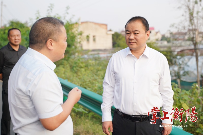 朱健带队到珠晖区调度湖南工商职业学院新校区选址工作
