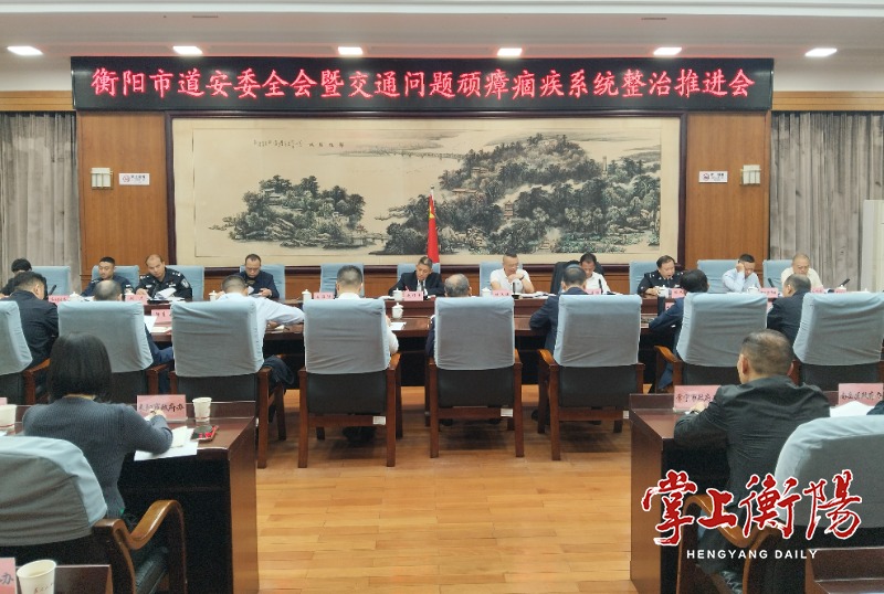 2024年市道安委第三次全会暨交通问题顽瘴痼疾系统整治推进会召开