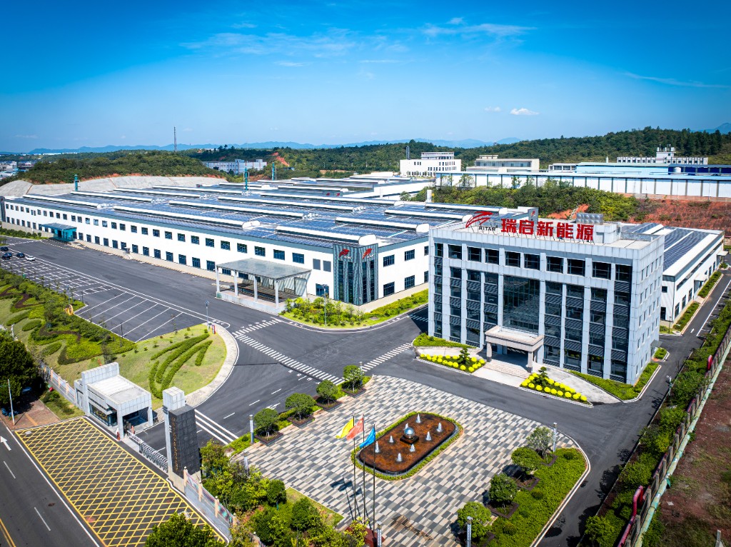 瑞启新能源航拍图。 王皓永 摄