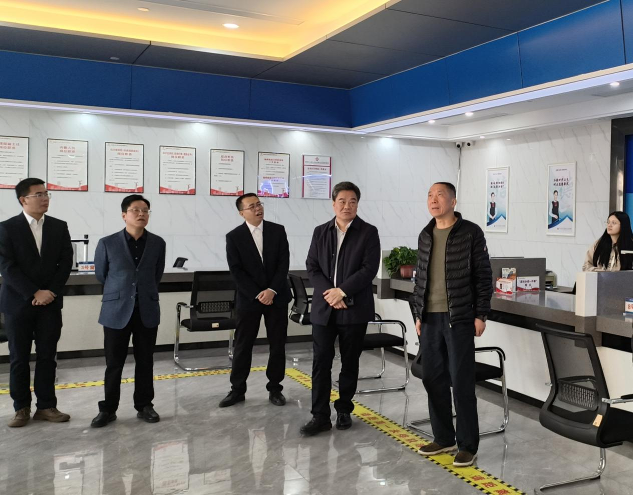 中心领导到衡南、耒阳管理部开展工作调研