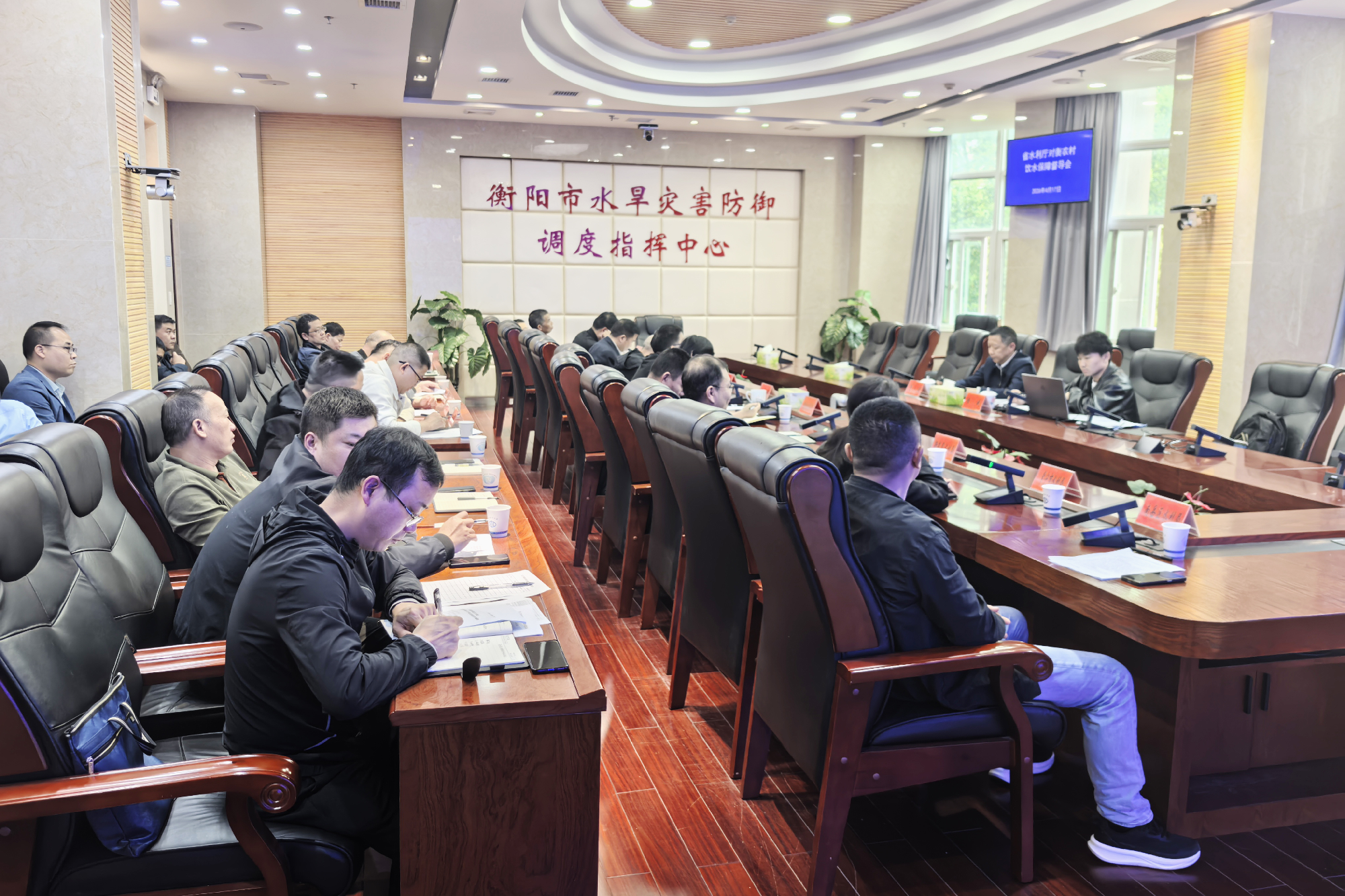 省水利厅指导组赴衡指导推进农村供水保障“六大专项行动”