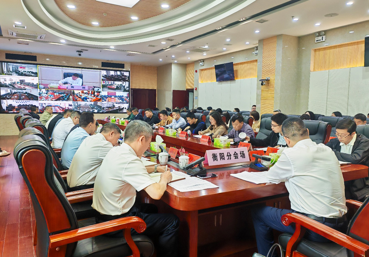 衡阳市召开水库安全度汛暨水利防汛备汛工作推进视频会议