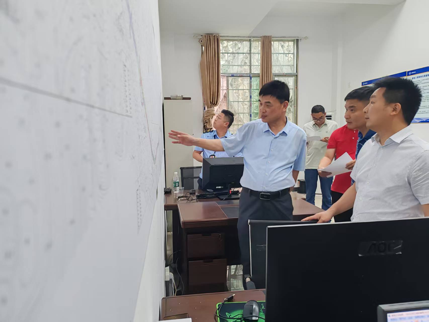 李兴志带队赴祁东县，就交通重点项目建设、安全生产及驻村帮扶工作开展实地督查调研
