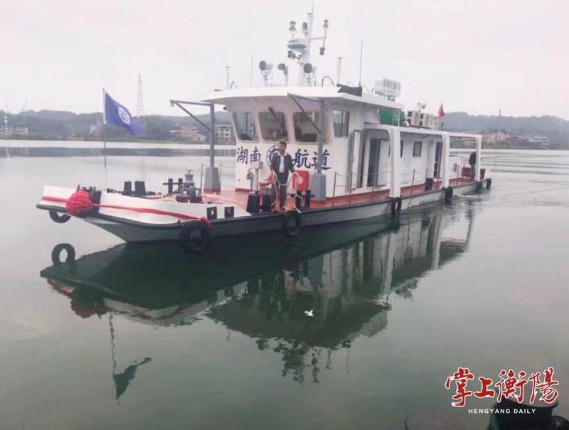 首航成功！“湖南航道4113”新航标船正式巡航