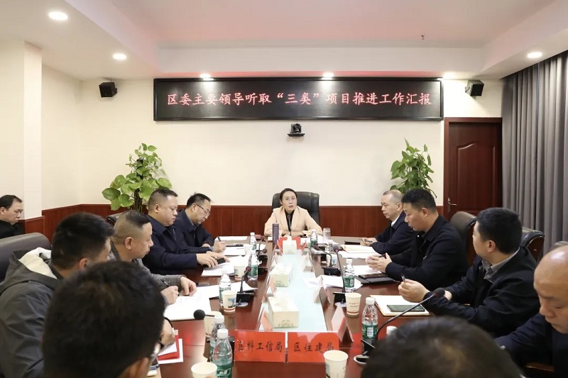 衡阳市人民政府门户网站-王燕专题听取“三类”项目推进工作汇报